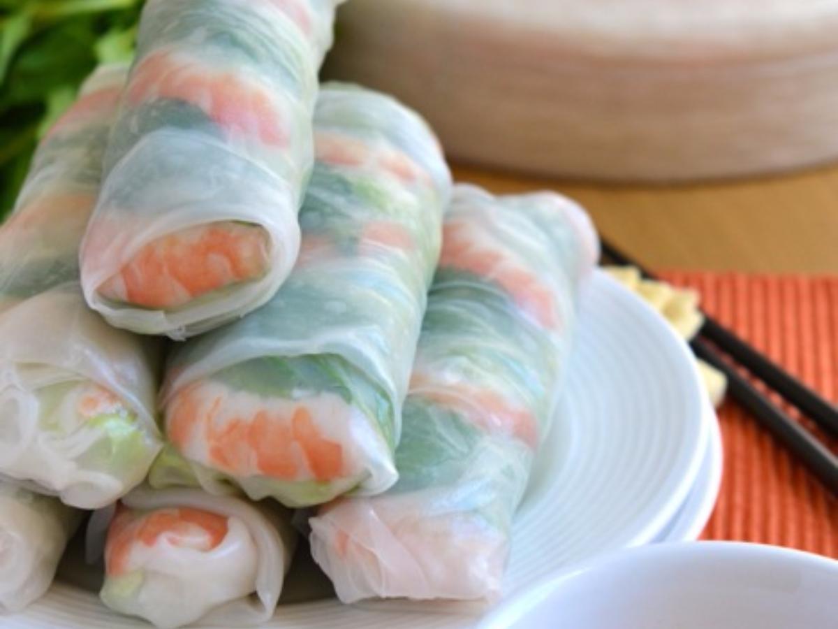  Vietnamese Fresh Spring Rolls Healthy Recipe