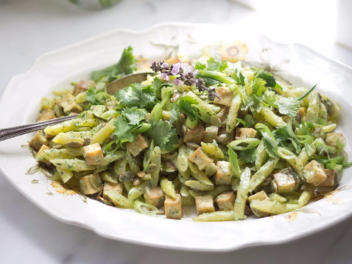 Yellow Bean Salad Healthy Recipe
