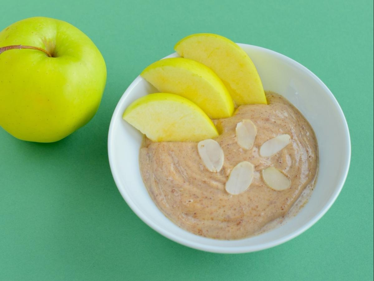 Yogurt Peanut Butter Dip & Apples Healthy Recipe