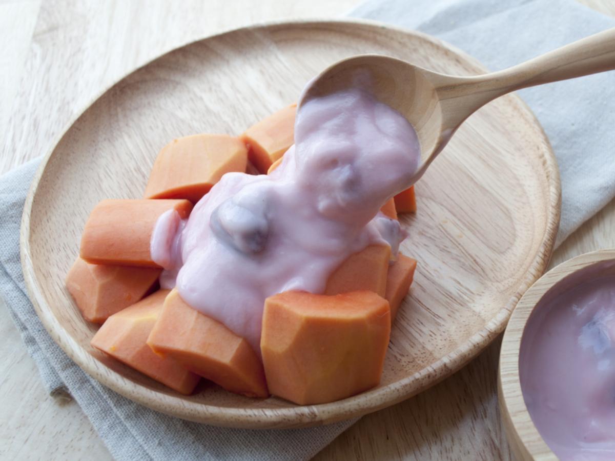 Yogurt with Papaya Healthy Recipe