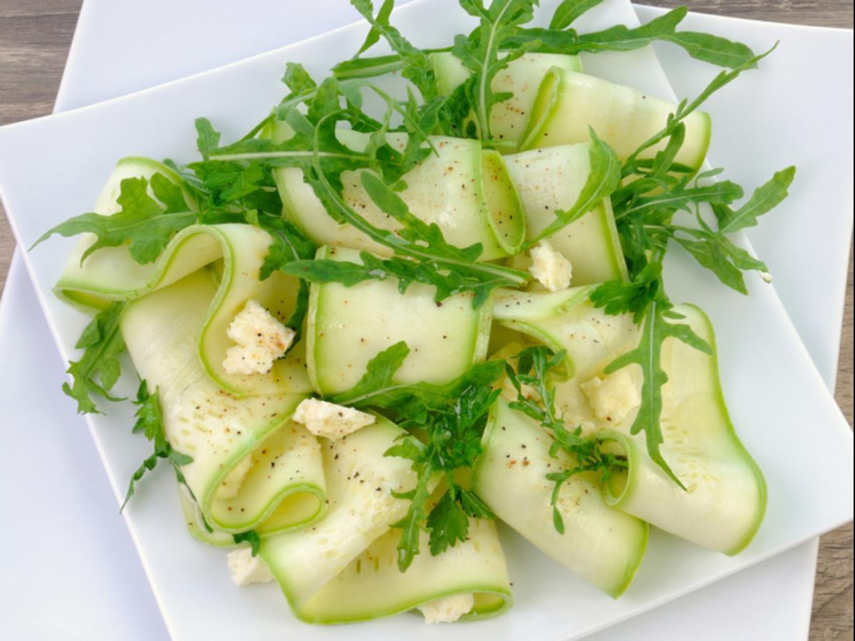 Zucchini Carpaccio Salad Healthy Recipe