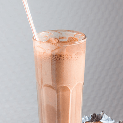 Ice-Blended Coffee & Peanut Butter Protein Shake