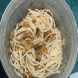 Pasta with Lentil Soup Sauce