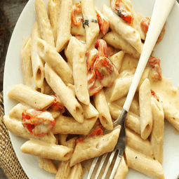 Vegan Garlic Pasta